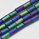 Electroplate Glass Beads Strands(EGLA-Q080-09)-1