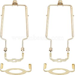 Olycraft Iron Lamp Shade Harp Holder, with Light Base, Golden, 225x109x21mm(AJEW-OC0002-67G)