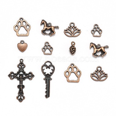 Red Copper Others Alloy Charms