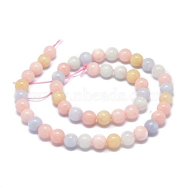 Natural Morganite Beads Strands(G-O201A-04B)-2