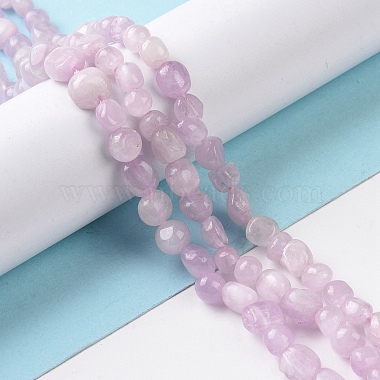 Chapelets de perles en kunzite naturelle(G-A208-01C)-2