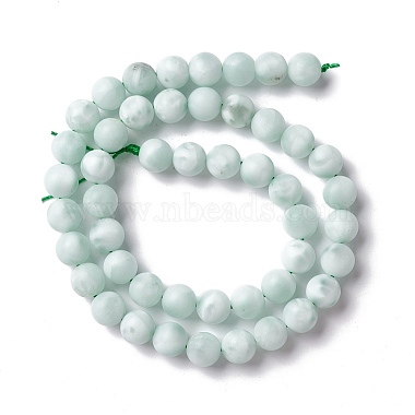 Frosted Natural Glass Beads Strands(G-I247-15J)-3