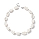 Acrylic Shell Bead Link Necklaces for Women(NJEW-JN04297)-1