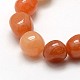 Natural Red Aventurine Nuggets Beads Strands(G-L154-12)-2