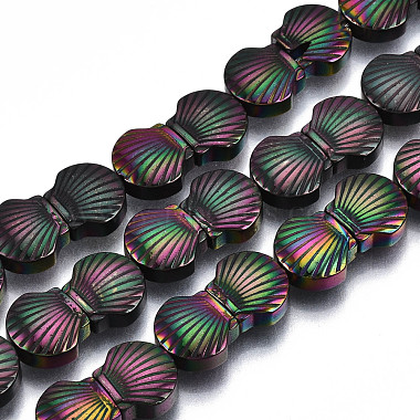 Electroplate Non-magnetic Synthetic Hematite Beads Strands(G-T114-81)-2