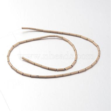 Electroplate Non-magnetic Synthetic Hematite Bead Strands(G-F300-37B-F06)-2