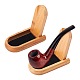 Bamboo Foldable Bamboo Tobacco Pipe Stand Holder Display(AJEW-WH0237-47)-1