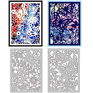 Butterfly Carbon Steel Cutting Dies Stencils, for DIY Scrapbooking, Photo Album, Decorative Embossing Paper Card, Greeting Card Mold, 107x147x0.8mm(DIY-WH0309-2077)