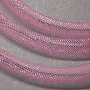Plastic Net Thread Cord, Pink, 4mm, 50Yards/Bundle(150 Feet/Bundle)(PNT-Q003-4mm-04)