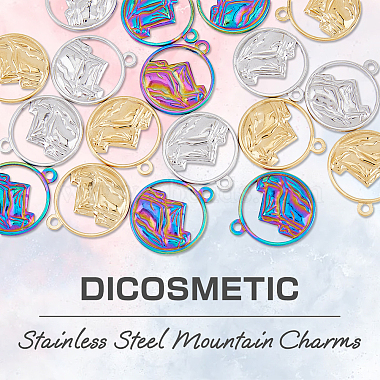 dicosmetic 18piezas 3 colores 304 colgantes de acero inoxidable(STAS-DC0012-87)-3