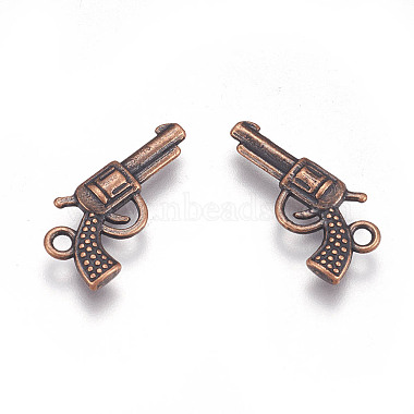 Zinc Alloy Gun Necklace Pendant(EA9073Y-R)-2