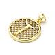 Brass with Cubic Zirconia Pendant(FIND-Z023-09C-01)-2