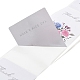 50Pcs Rectangle with Flower Thank You Paper Self-Adhesive Stickers(AJEW-S084-01E)-3