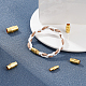 32Sets 4 Style Brass Locking Tube Magnetic Clasps(KK-SC0002-88G)-4