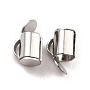 Stainless Steel Color 304 Stainless Steel Slider End Caps(STAS-C044-09P)