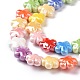 Handmade Porcelain Beads Strands(PORC-K003-01)-4