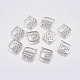 Brass Micro Pave Cubic Zirconia Charms(KK-A144-039P)-1