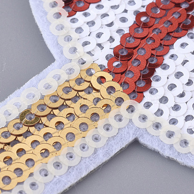 Компьютеризированная вышивка тканью утюжок на / шить на заплатках(DIY-L031-007)-2