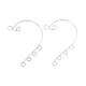 316 Stainless Steel Ear Cuff Findings(STAS-H148-04P)-1