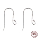 925 Sterling Silver Earring Hooks(STER-G011-04)-1