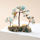 Natural Amazonite Chips Tree of Life Decorations(TREE-PW0003-23E)-1