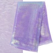 Laser Polyester Fabric, for Stage Costume Fabric, Lilac, 300x150x0.02cm(AJEW-WH0314-49C)