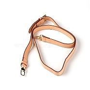 Microfiber Leather Bag Strap, with Zinc Alloy Swivel Clasps, Bag Replacement Accessories, Light Salmon, 98.8~114.2x1.8x0.2cm(FIND-WH0075-85)