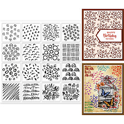 PVC Plastic Stamps, for DIY Scrapbooking, Photo Album Decorative, Cards Making, Stamp Sheets, Film Frame, Mixed Shapes, 15x15cm(DIY-WH0372-0041)