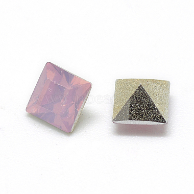 Pointed Back Resin Rhinestone Cabochons(RESI-T018-8x8mm-A10)-2