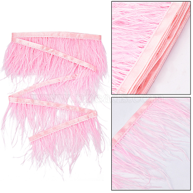 Ostrich Feather Tassel Ribbon(DIY-GF0008-68A)-6