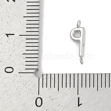 304 Stainless Steel Letter Connector Charms(STAS-M108-01P-16)-3