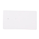 Carton rectangle cartes d'affichage de boucle d'oreille(CDIS-P004-02)-2