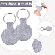 30Pcs Polyester Keychains(KEYC-SP0001-61A)-5