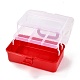 Rectangle Portable PP Plastic Storage Box(CON-D007-01D)-4