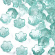 Perles de verre peintes par pulvérisation transparent(GLAA-Q089-002A-001)-1