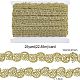 Metallic Polyester Ribbon(OCOR-WH0065-07A)-2