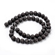 Natural Snowflake Obsidian Beads Strands(G-Q462-72-8mm)-3