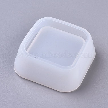 Moules en silicone plat carré bricolage(DIY-G014-18)-2