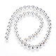 Electroplate Non-magnetic Synthetic Hematite Bead Strands(G-Q466-3mm-02)-2