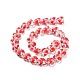 Valentine's Day Handmade Glass Enamel Beads Strands(LAMP-K037-09H)-4
