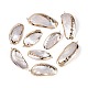 Electroplate Natural Sea Shell Big Pendants(SSHEL-T018-18)-1