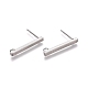 304 Stainless Ear Stud Components(STAS-M274-012A-P)-2