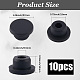 10Pcs Silicone Hole Plugs(AJEW-GF0011-66D)-2