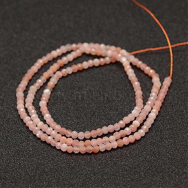 Chapelets de perles de sunstone naturelle naturelles(G-K182-2mm-12)-2