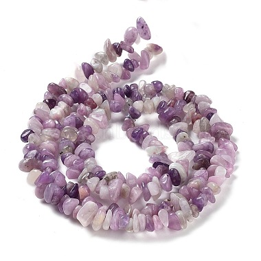 Natural Lilac Jade Beads Strands(G-P497-03A-06)-3