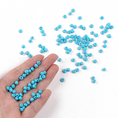 Baking Paint Glass Seed Beads(SEED-S003-K10)-4