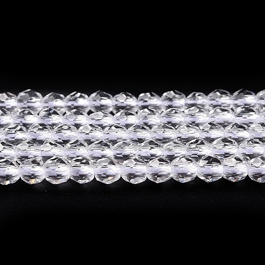 Transparent Glass Beads Strands(GLAA-H021-04-29)-2
