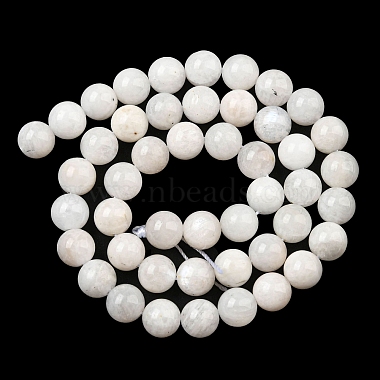 brins de perles de pierre de lune arc-en-ciel naturel(G-N328-024-8mm)-2