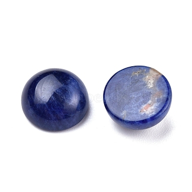Cabochons sodalite naturelle(G-P393-R45-10MM-A)-2