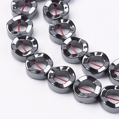 Non-Magnetic Synthetic Hematite Beads Strands(X-G-Q895-9)-3